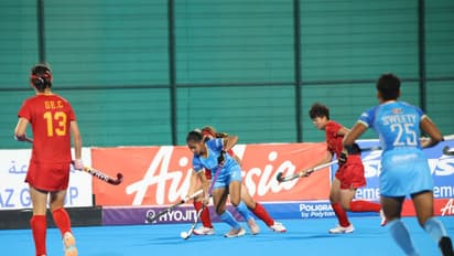 Indian Women’s Hockey player in action (Photo/HI)