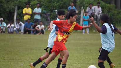 Young starts in action during Udaan Under-20 Border Football Championship (Image: Udaan Under-20)