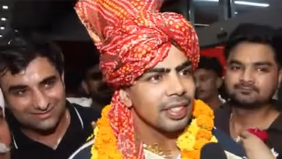 Indian kabaddi star Pawan Sehrawat. (Photo: ANI)