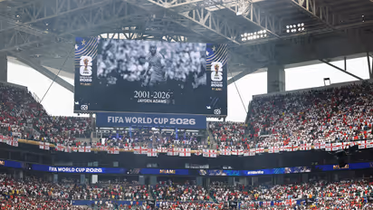 England, Norway players observe moment of silence for South Africa's Jayden Adams (Photo: X/@England)