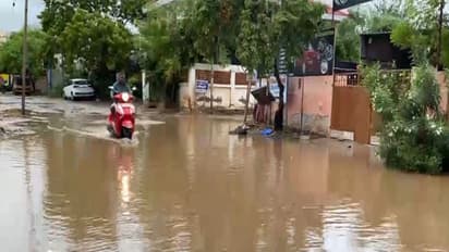 Incessant rainfall triggers waterlogging in residential areas in Thoothukudi (Photo/ANI)
