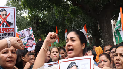 Delhi Congress Workers Protest in New Delhi (File Photo/ANI)