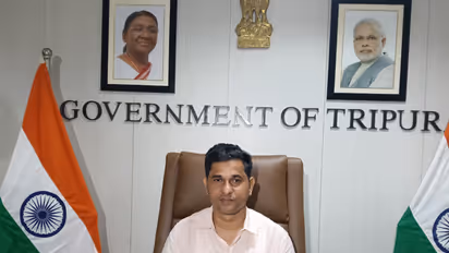 Tripura Minister Sudhanshu Das (Photo/ANI)