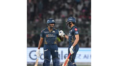 Sai Sudharsan and Shubman Gill. (Photo: ANI)