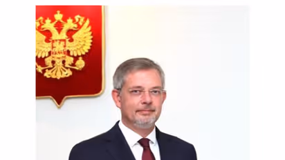 Russian Ambassador to India Denis Alipov (Photo/X@AmbRus_India)