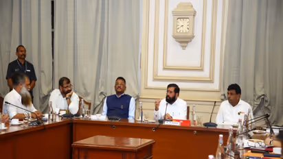 Deputy Chief Minister Eknath Shinde at the meeting (Photo/DCMo)