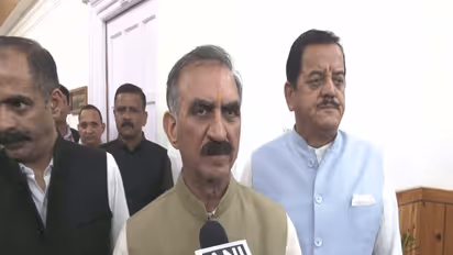 Himachal Pradesh CM Sukhvinder Singh Sukhu (Photo/ANI)