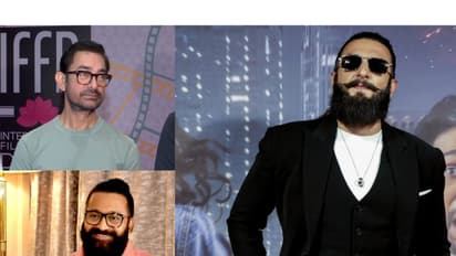 Ranveer Singh, Aamir Khan, Rishab Shetty (Photos/ANI)