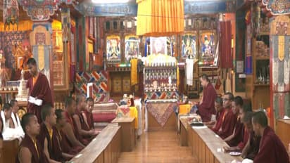 Prayers at Dorje Drak Monastery for Dalai Lama's birthday (Photo/ANI)
