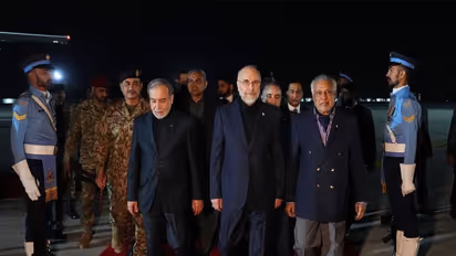 Iranian delegates visit in Islamabad for peace talks in April (Photo/@ForeignOfficePk)