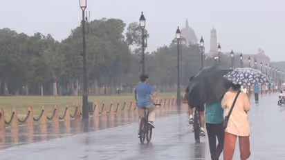 Rain lashes parts of the National Capital (Photo/ANI)