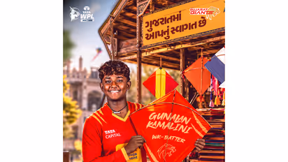 G Kamalini (Photo: X/ @Giant_Cricket)