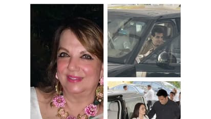 Prayer meet of forner actress Zarine Khan (Sussanne's Instagram and ANI)