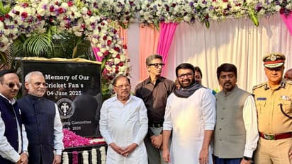 Karnataka Home Minister G. Parameshwara pays tribute to RCB fans who lost their lives last year (Photo: ANI)