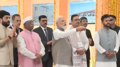 PM Modi inaugurates Jodhpur Airport terminal building (Photo/ANI)