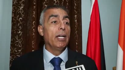 Palestinian Ambassador to India Abdullah M Abu Shawesh (Photo/ANI)