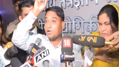 Sahil's parents Ravindra Wakode and Sonali Wakode(Photo/ANI)