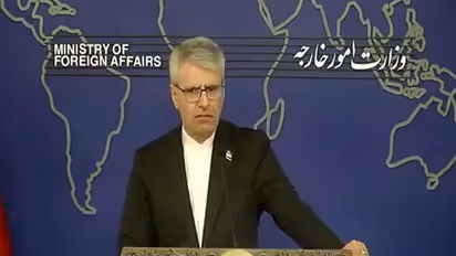 Iran's Ministry of Foreign Affairs Spokesperson Esmail Baghaei (Photo/X/@Iran_in_India)