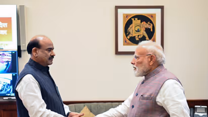 Lok Sabha Speaker Om Birla and PM Narendra Modi (File Photo/ANI)
