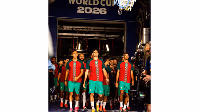 Moroccan team (Photo: X/ @AchrafHakimi)