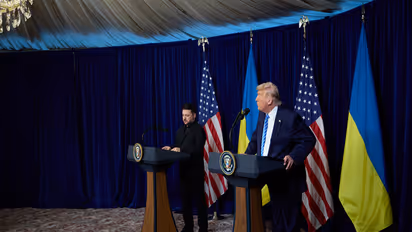 US President Donald Trump with Ukrainian President Volodymyr Zelenskyy (Photo/X@ZelenskyyUa)