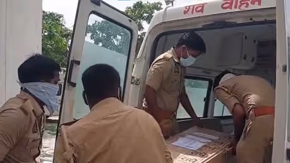Gorakhpur AIIMS sends five unidentified flood victims body back to Nepal (Photo/ANI)