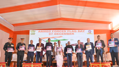 Armed Forces Flag Day celebrated at Lok Bhavan, Assam (Photo/ANI)