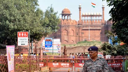 Security personnel at Red Fort in New Delhi (File Photo/ANI)