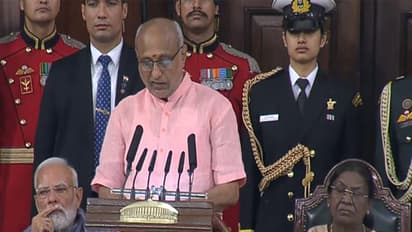 Vice President CP Radhkrishnan (Photo/Youtube@PMO)