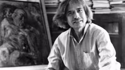 Artist Jogen Chowdhury (Photo/X/@SuvenduWB)