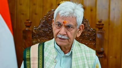 Jammu and Kashmir Lieutenant Governor Manoj Sinha (File Photo/ANI)