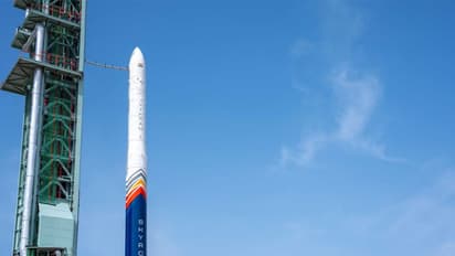 Vikram-1, India’s first privately developed launch vehicle (Photo/X/ @narendramodi)