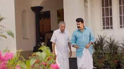 Mohanlal, Kerala Chief Minister Pinarayi Vijayan (Photo/ CMO)