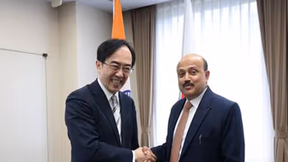 Commerce Secretary Rajesh Agrawal with Sr. Deputy Minister, MoFA, Japan (Photo/PIB)