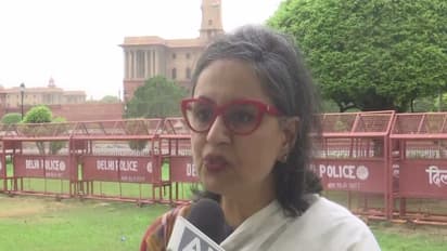 TMC Rajya Sabha MP Sagarika Ghose (Photo/ANI)