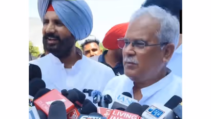 AICC General Secretary In-Charge of the state Bhupesh Baghel (Photo/ANI)