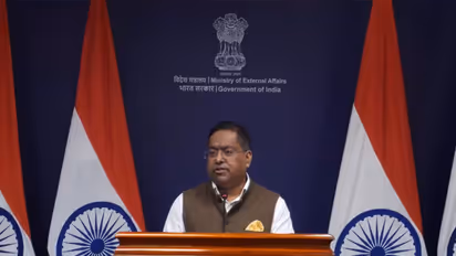 MEA Spokesperson Randhir Jaiswal (Photo/ANI)