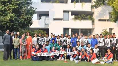 Royal Norwegian Embassy honours Minerva Academy FC (Image: Minerva Academy FC)