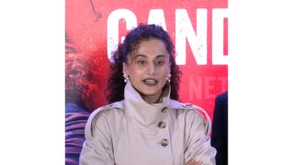 Actor Taapsee Pannu (Image source: ANII)
