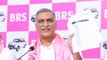 Bharat Rashtra Samithi (BRS) leader T Harish Rao