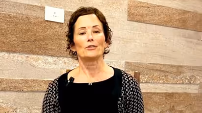 Alex Hayden, Director of Innovation, Mobilisation and Partnerships at the University of Saskatchewan (Photo/ChandigarhUniversity)