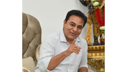 Bharat Rashtra Samithi (BRS) Working President KT Rama Rao (Photo/KTR Release)