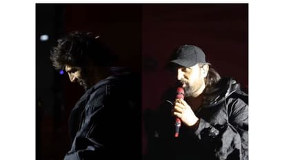 Kartik Aaryan at Himesh Reshammiya concert (Photo/Instagram@kartikaaryan)