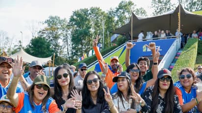 Fans attending opening match between Amsterdam Flames and Rotterdam Dockers at European T20 Premier League (Image: ETPL)