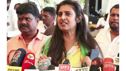 Actress Kasthuri Shankar (Photo/ANI)