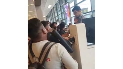 Visual from Rajiv Gandhi International Airport (Photo/ANI)