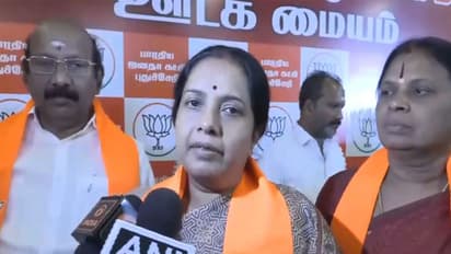 BJP Mahila Morcha's National President Vanathi Srinivasan (Photo/ANI)