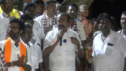 AIADMK candidate from Thiruparangundram Assembly constituency, Rajan Chellappa (Photo/ANI)