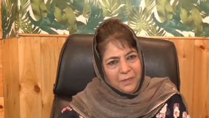Peoples Democratic Party (PDP) chief Mehbooba Mufti (Photo/ANI)