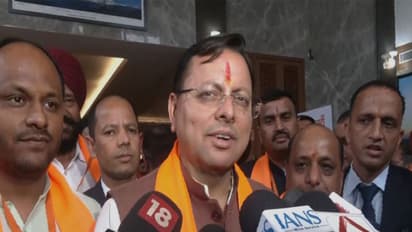 Uttarakhand CM Pushkar Singh Dhami (Photo/ANI)